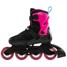 Rollerblade Inline Skates Microblade Free (Wheels: 72mm/80A, Bearings: SG3) black/pink Kids